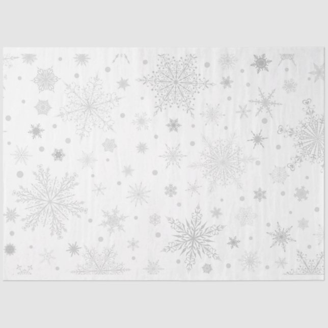 Papel De Seda Snowflake Series 13 Diseño 5 (Anverso)