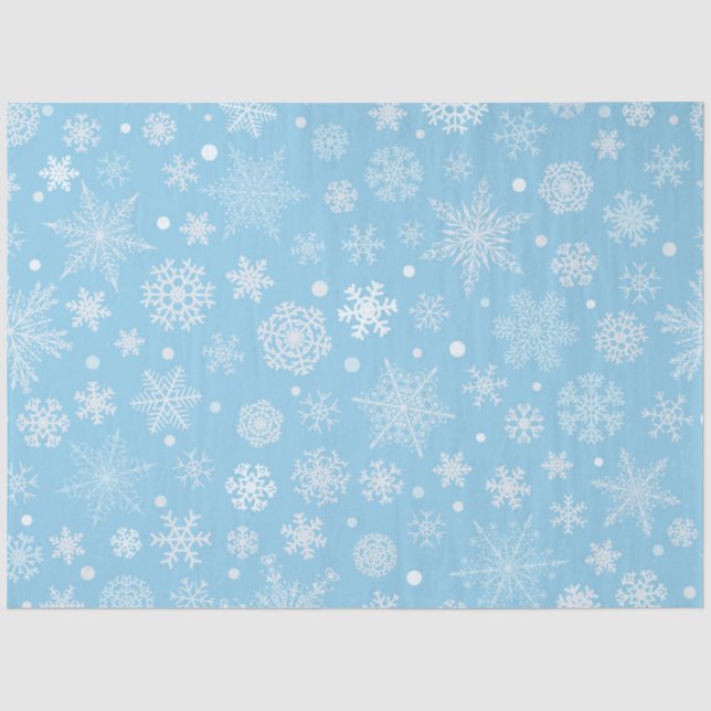 Papel de seda Snowflake Series 16 Diseño 6 (Anverso)