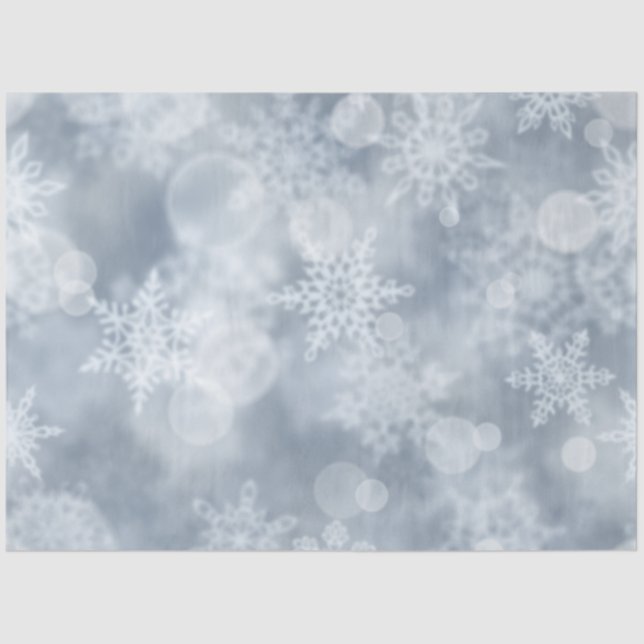 Papel De Seda Snowflake Series 17 Diseño 4 (Anverso)