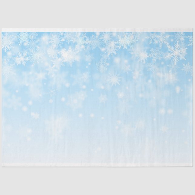 Papel De Seda Snowflake Series 6 Diseño 5 (Anverso)