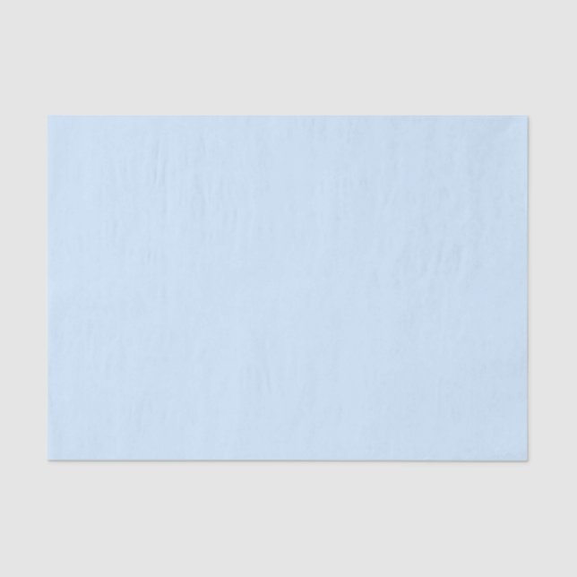 Papel De Seda Snowman Cutout Pale Winter Blue (Anverso)