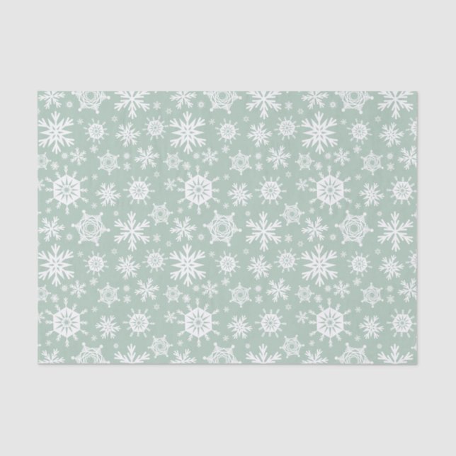 Papel De Seda Snowy Mint (Anverso)