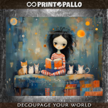 Sofá, gatos y un libro: ¿qué más? -