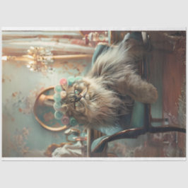 Papel De Seda Sofisticada página del salón de salon de gatos ros