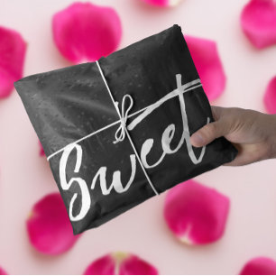 Papel De Seda Sofisticado diseño dulce blanco y negro