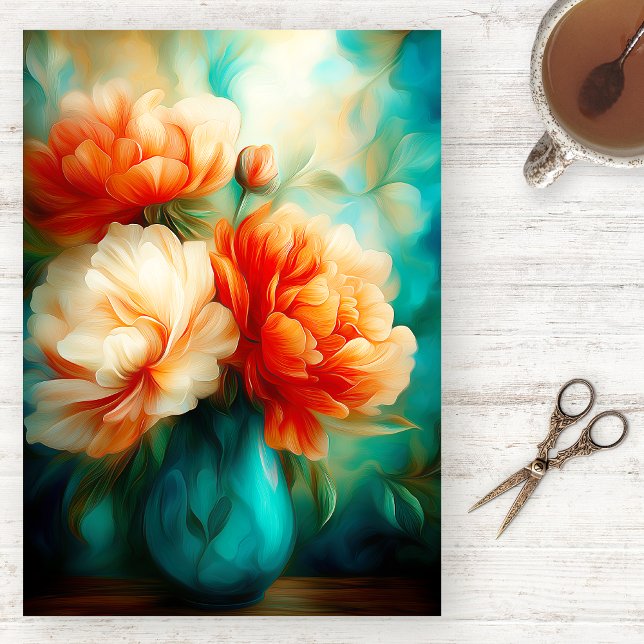 Papel De Seda Soft Watercolor Floral Tissue Paper (Subido por el creador)