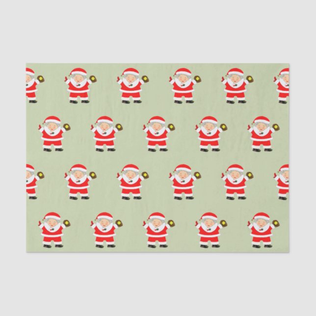 Papel De Seda Softball deportivo para navidades (Anverso)