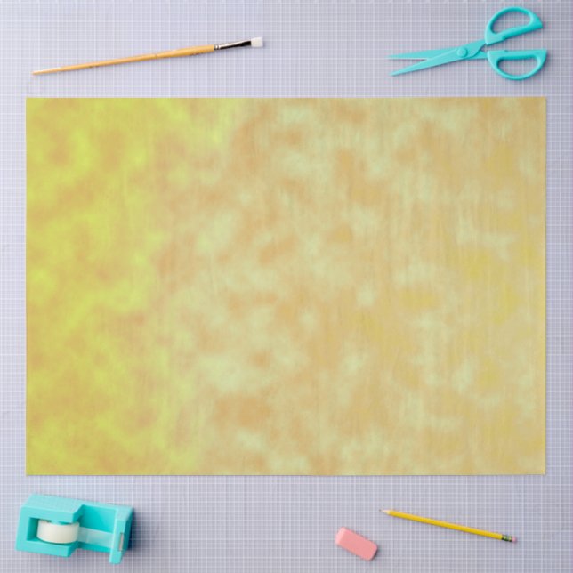 Papel De Seda Sol Pálido Murmullo (Artesanía)
