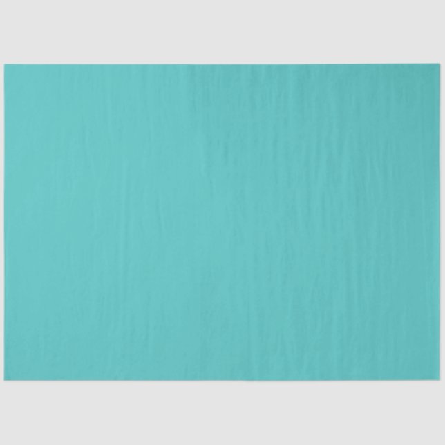 Papel De Seda Solid aqua sky turquoise (Anverso)