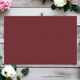 Papel De Seda Sólido rico rojo borgoñón