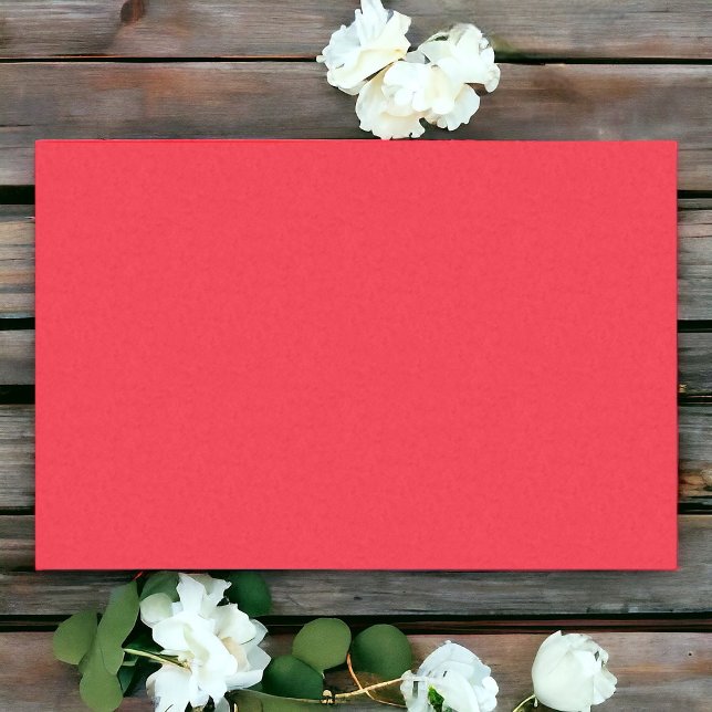 Papel De Seda Sólido rojo brillante simple (Pretty Solid color Red tissue paper. Great for gifts and craft projects.)