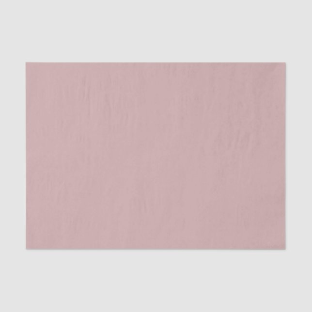 Papel De Seda sólido rosa silencioso (Anverso)