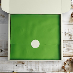 Papel De Seda Sólido verde jolly