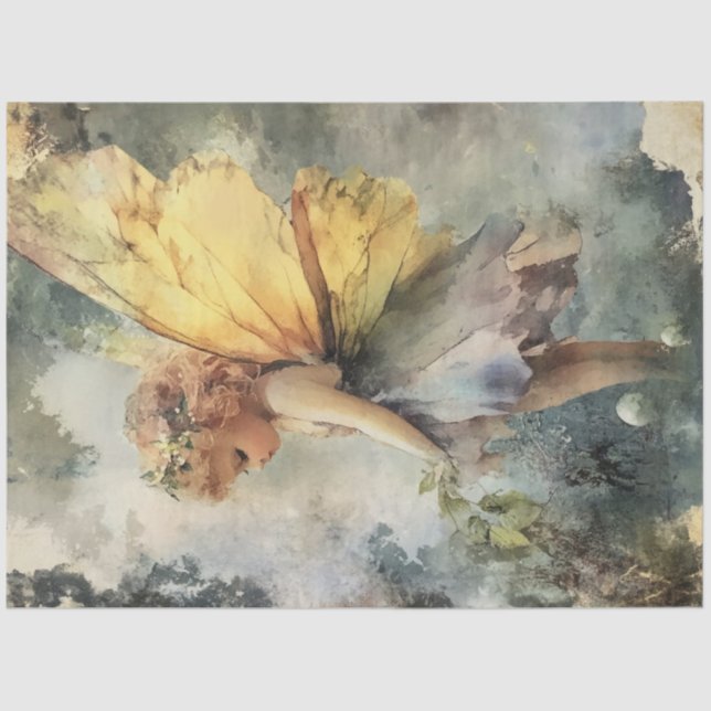 Papel De Seda Sólo otro diseño de serie de hadas #5 (Anverso)