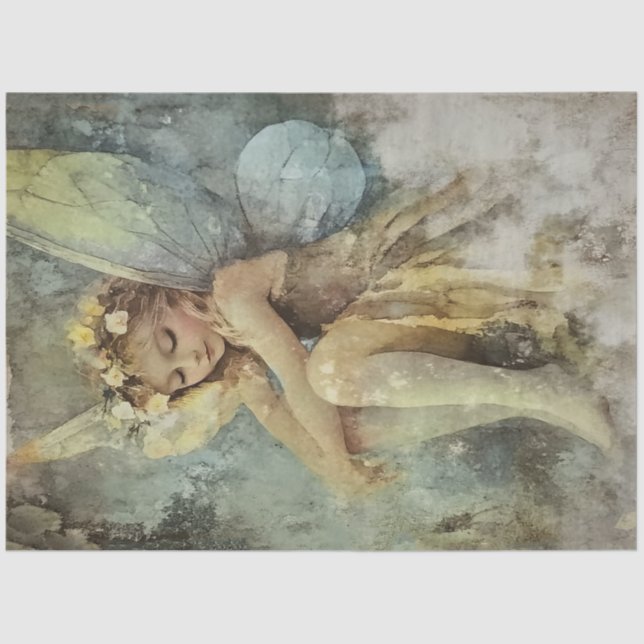 Papel De Seda Sólo otro diseño de serie de hadas #9 (Anverso)