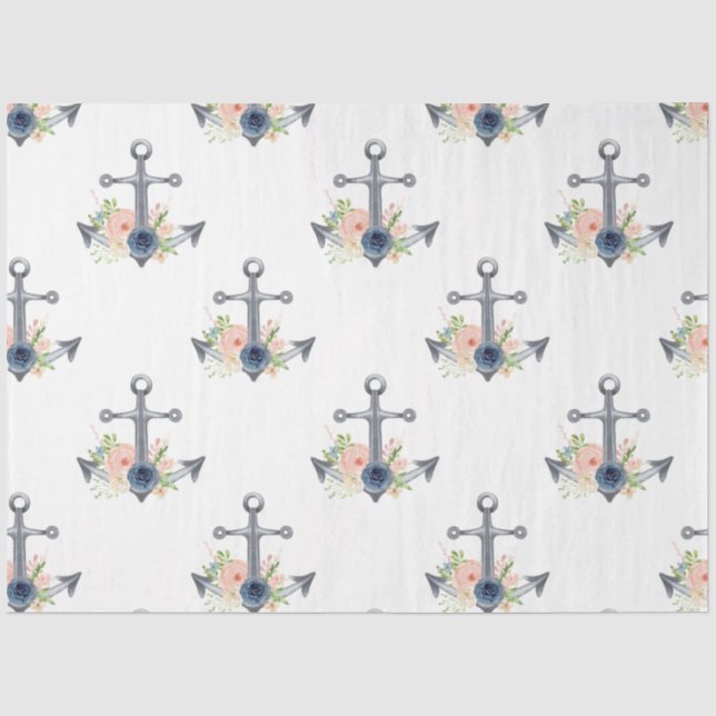 Papel De Seda Solo otro Nautical Series Design 9 (Anverso)