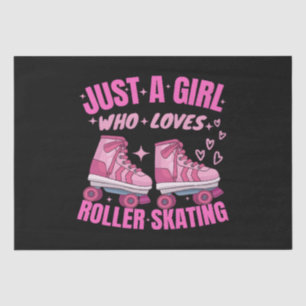 Papel De Seda Sólo Una Chica Que Ama Patinar
