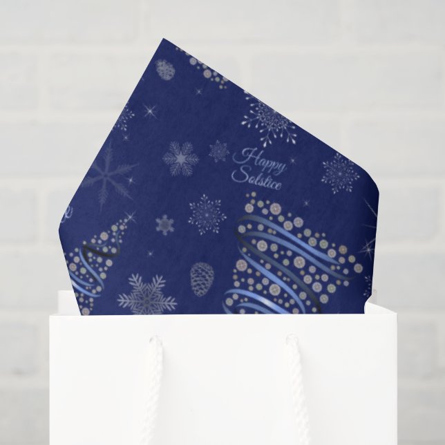 Papel De Seda Solsticio Feliz (Bolsa de regalo)