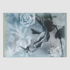 Papel De Seda sombra azul rosa