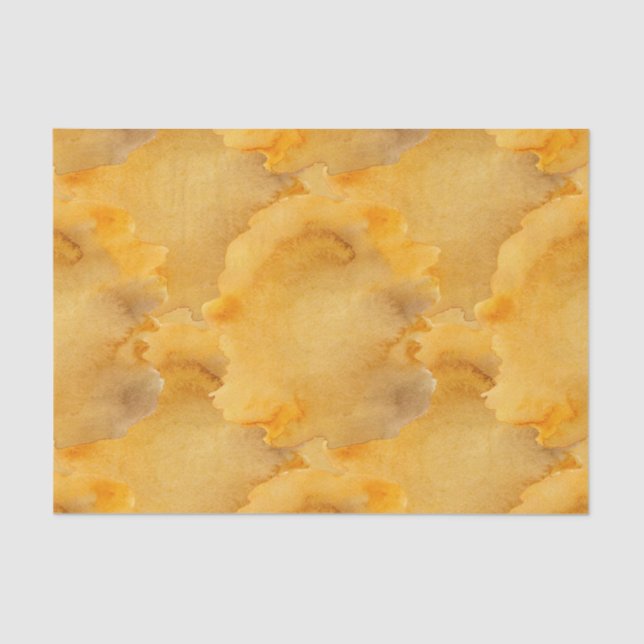 PAPEL DE SEDA SOMBRAS ABSTRACTAS DE ORO (Anverso)