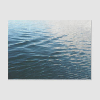 Papel De Seda Sombras de agua azul Resumen Fotografía de la natu