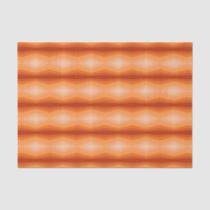 Papel De Seda Sombras De Arte De Resumen Geométrico Naranja