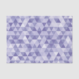 PAPEL DE SEDA SOMBRAS DE PATRONES DE TRIÁNGULO PURPLE