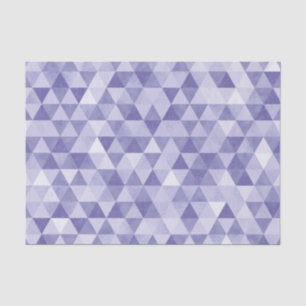 PAPEL DE SEDA SOMBRAS DE PATRONES DE TRIÁNGULO PURPLE