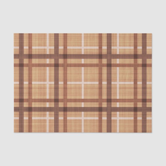 PAPEL DE SEDA SOMBRAS DE PUNTOS Y PLACAS DE POLKA MARRONES (Anverso)
