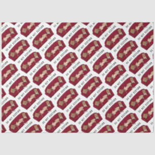 Papel De Seda Sombrero Greyhound (flautista) Perro Lazy Sleeping