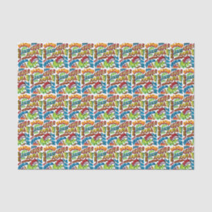 Papel De Seda Sonidos Pop Art de Cómics