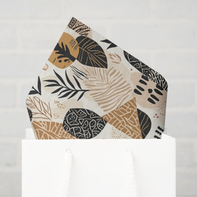 Papel De Seda Sophisticated Souful Holiday Elegant  (Bolsa de regalo)