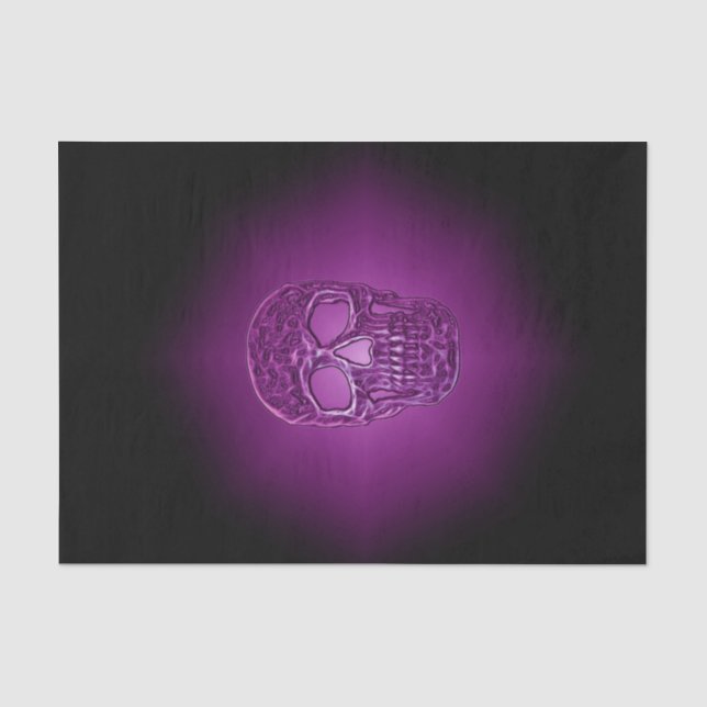 Papel De Seda Sorprendente Guay negro gótico morado (Anverso)