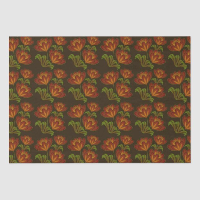 Papel De Seda Southwest Floral Tissue Paper (Anverso)