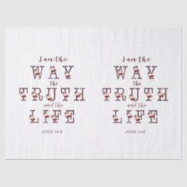 Papel De Seda Soy la forma en que la verdad y la tipografía de l