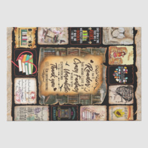 Papel De Seda Soy un lector que significa que vivo en una fantas