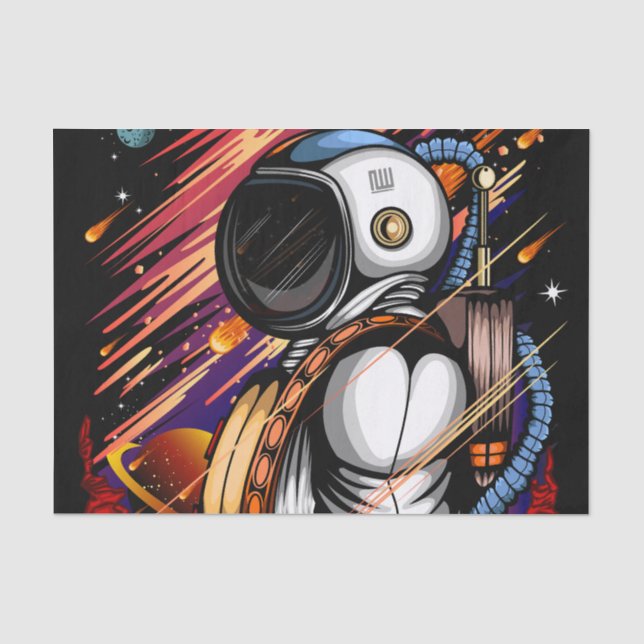Papel De Seda Spaceman (Anverso)