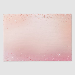 Papel De Seda Sparkle Ombre rosa y Rosa