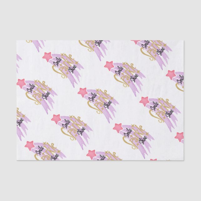 Papel De Seda Sparkle Shine Star (Anverso)