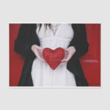 Sparkly Red Love Heart (El día de San Valentín)