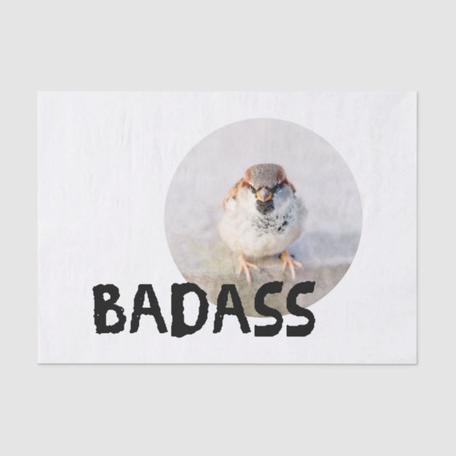 Papel De Seda Sparrow - Badass (Anverso)