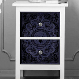 Papel De Seda Spider Witch | Dusty Purple Spiderweb Flourish