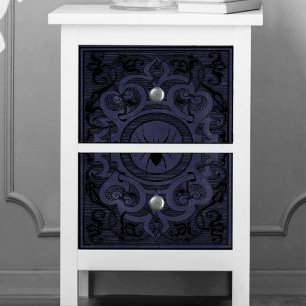 Papel De Seda Spider Witch   Dusty Purple Spiderweb Flourish