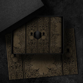 Papel De Seda Spider Witch | Fantasía Ante Spiderweb Florece