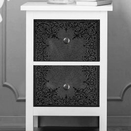 Papel De Seda Spider Witch | Fantasía gris Spiderweb Florece