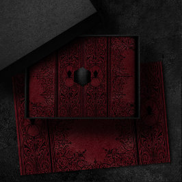 Papel De Seda Spider Witch | Fantasía negra de la Spiderweb Flor