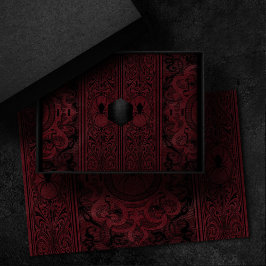 Papel De Seda Spider Witch | Fantasía negra de la Spiderweb Flor