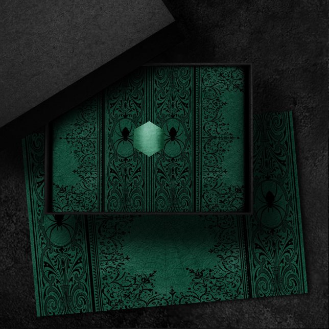 Papel De Seda Spider Witch | Florecimiento de la telaraña verde  (Subido por el creador)