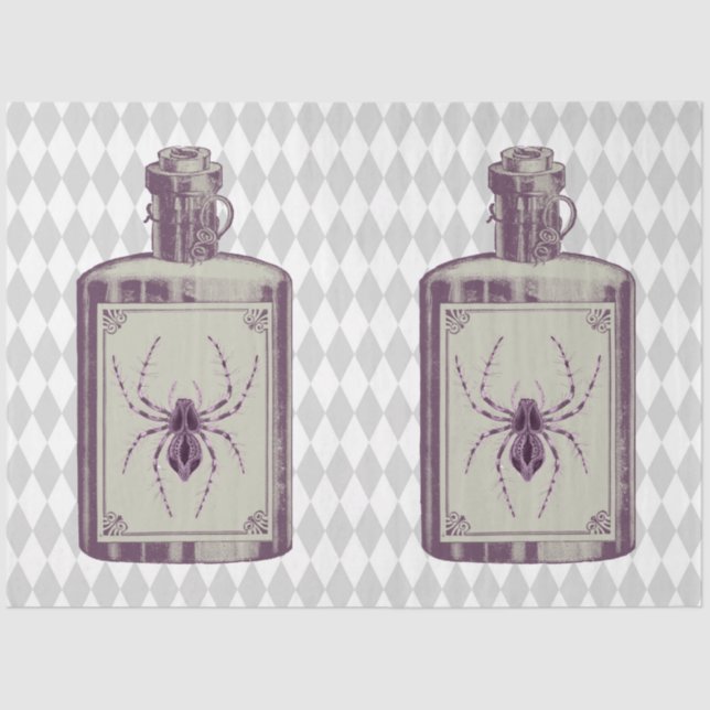 Papel De Seda Spider Witch Series Design 24 (Anverso)