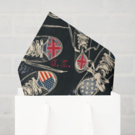 Papel De Seda Sports Boots Fashion Pattern 